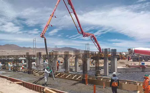 Construcción y montaje de obras civiles en proyectos de refino